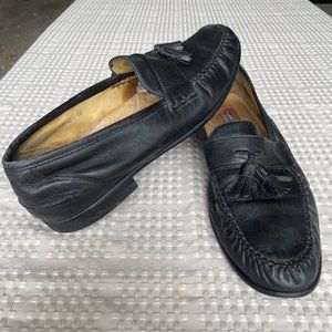 Florsheim Men's Black Loafers With Tassels